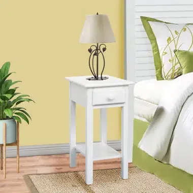 Sunset 13&#39;&#39; Nightstand White