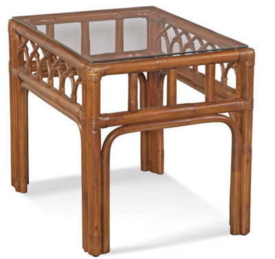 Rattan End Table