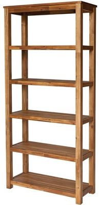 Tiburon KD Book Shelf, Amber