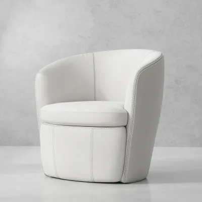 SNOW Swivel Club Chair
