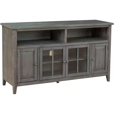 Rustic Ranch 60&#39;&#39; Media Console Antique Ash