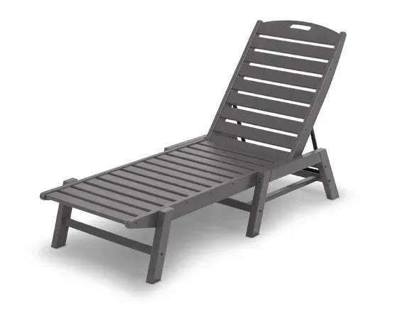 Nautical Chaise Slate Grey