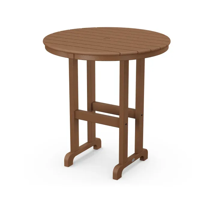 Lakeside Teak Round Counter Table