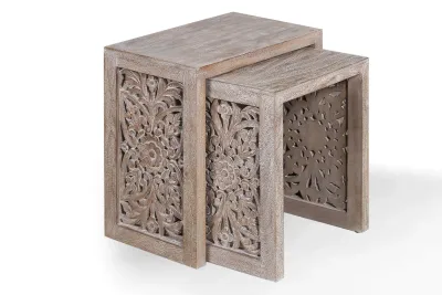 Chairside Nesting Table