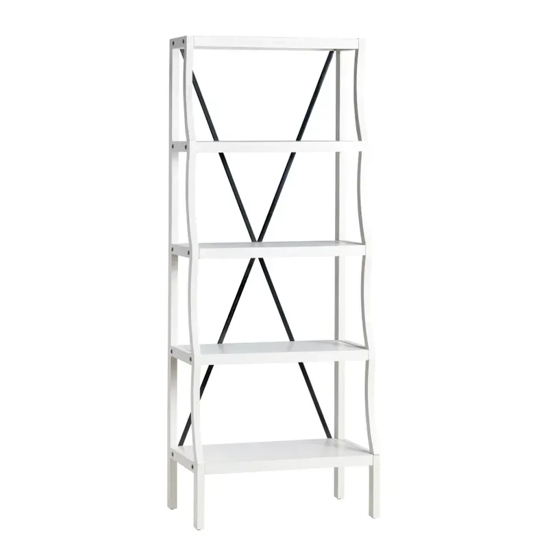 White Stairstep Etagere
