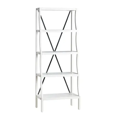 White Stairstep Etagere
