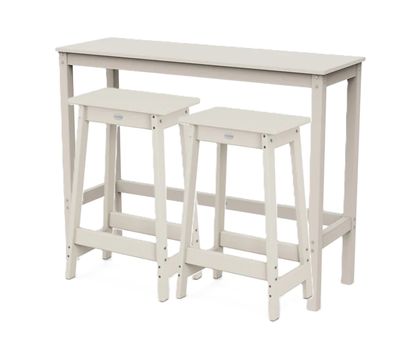 Studio Balcony Bar Table Modern Set Sand