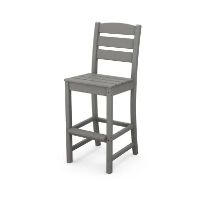 Lakeside Bar Side Chair Grey