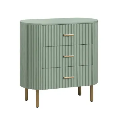 Astoria Three-Drawer Chest (Green) 32&quot; x 16&quot; x 32&quot;