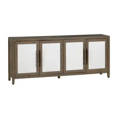 Finn Four-Door Sideboard, 78&quot; x 16&quot; x 34&quot;