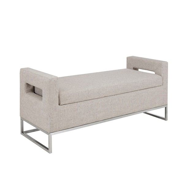 Crawford Soft Close Storage Bench Grey
