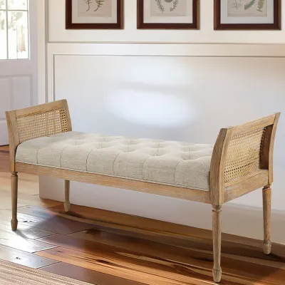 Isla Accent Bench Natural