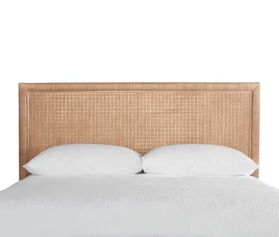 Naples Queen Headboard Flax