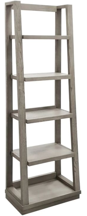 PUR#250AP angled Etagere Bookcase 