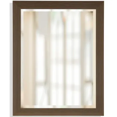 Brown Wood Mirror