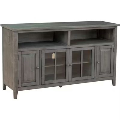 Rustic Ranch 60'' Media Console Antique Ash