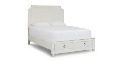Ventura King Complete Bed Shell White