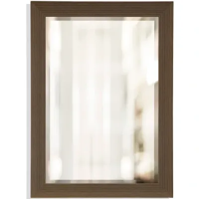 MM1361 Brown Frame Mirror
