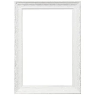 White Decor Frame Mirror