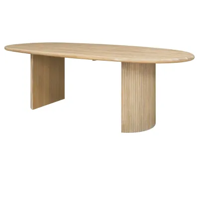 Aniston KD 92.5'' Oval Dining Table