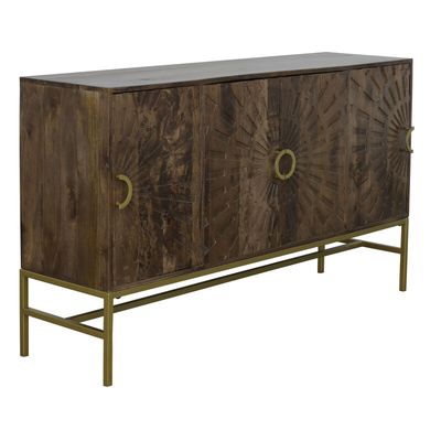 77261 Four Door Credenza