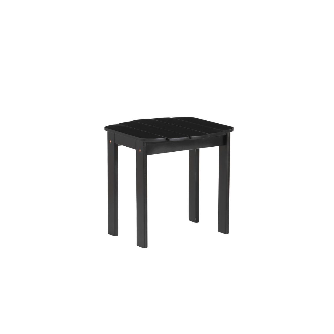 Adirondack Black End Table