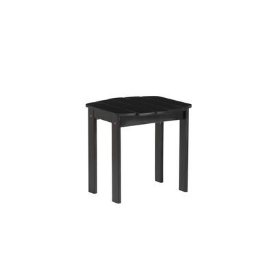 Adirondack Black End Table
