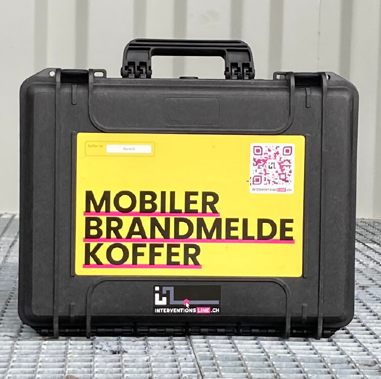 Mobiler Brandmeldekoffer