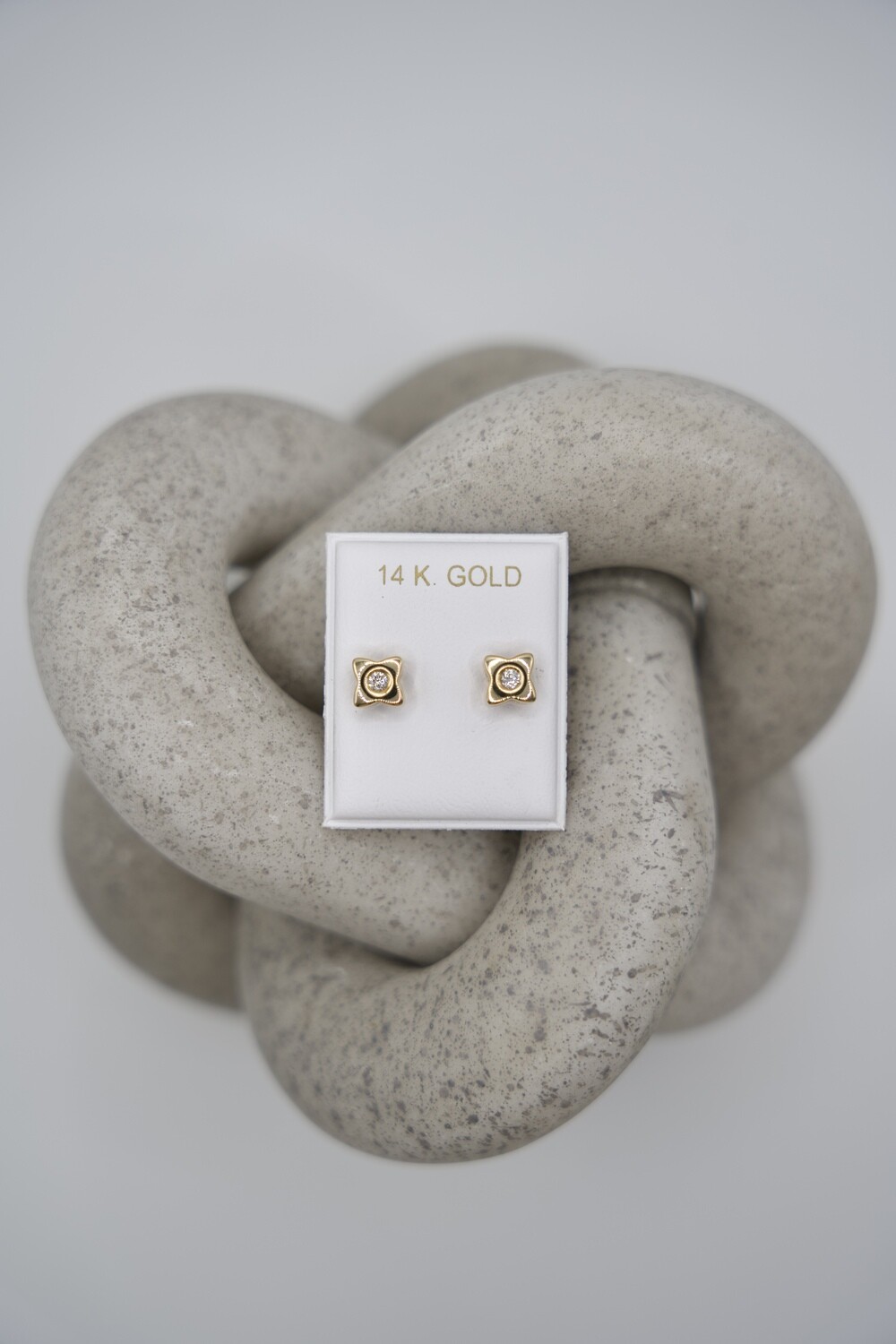 Diamond earrings