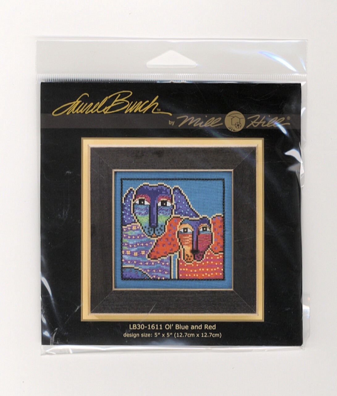 Laurel Burch - Ol' Blue and Red (Linen)