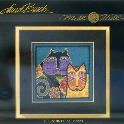 Laurel Burch - Feline Friends (Linen)