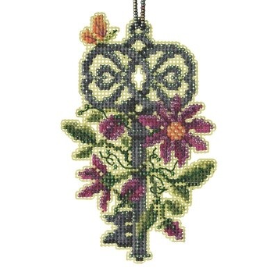 Antique Keys Trilogy - Spring Key (Perforated Paper)
