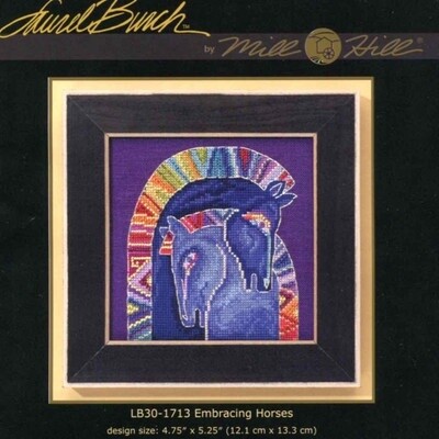 Laurel Burch - Embracing Horses (Linen)