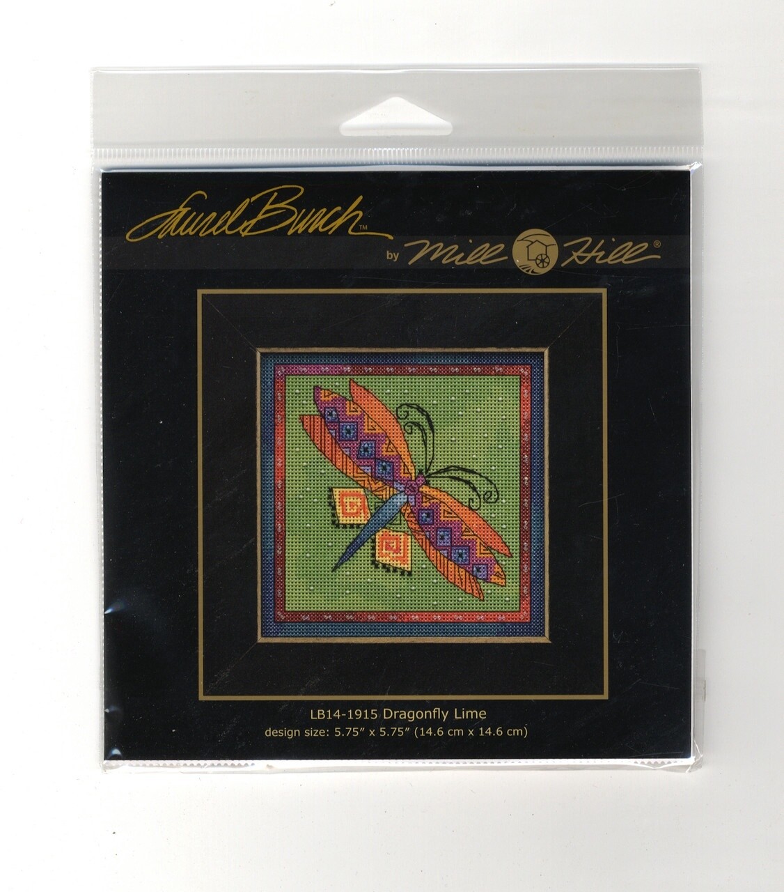 Laurel Burch - Dragonfly Lime (Perforated Paper)