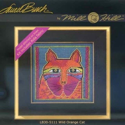 Laurel Burch - Wild Orange Cat (Aida)