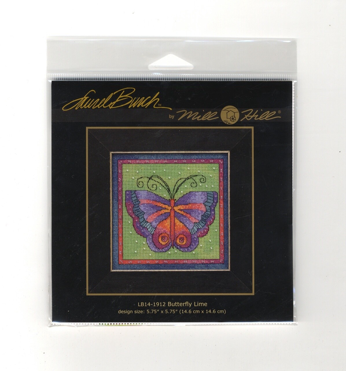 Laurel Burch - Butterfly Lime (Perforated Paper)