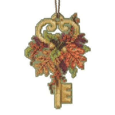 Antique Keys Trilogy - Autumn Key (Perforated Paper)