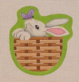 Bunny Basket - Canvas