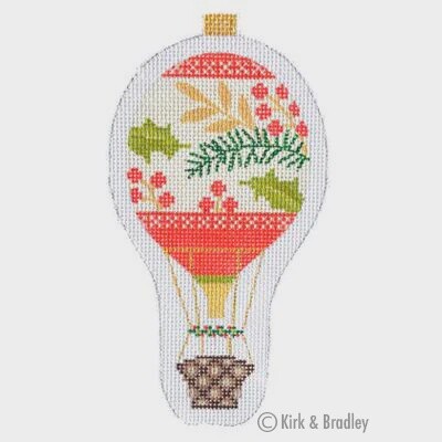 Holiday Balloon - Red Berries