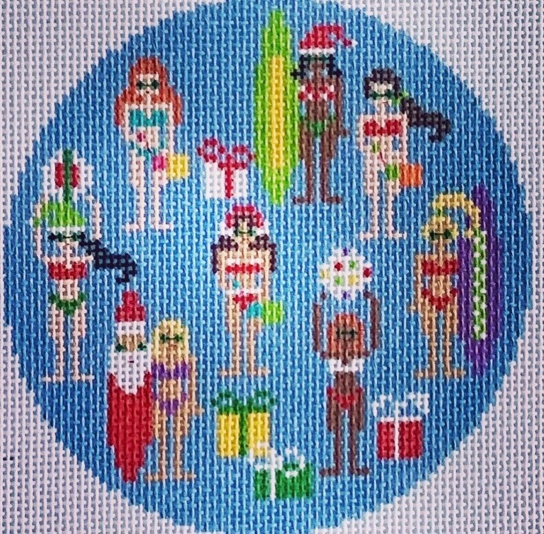 12 Days of Florida Christmas - 8 Beach Babes Playing