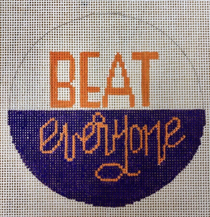 Beat Everyone - Orange & Purple