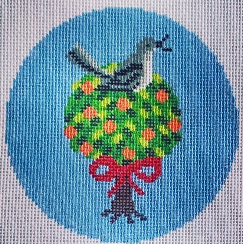 12 Days of Florida Christmas - 1 Mockingbird in Orange Tree