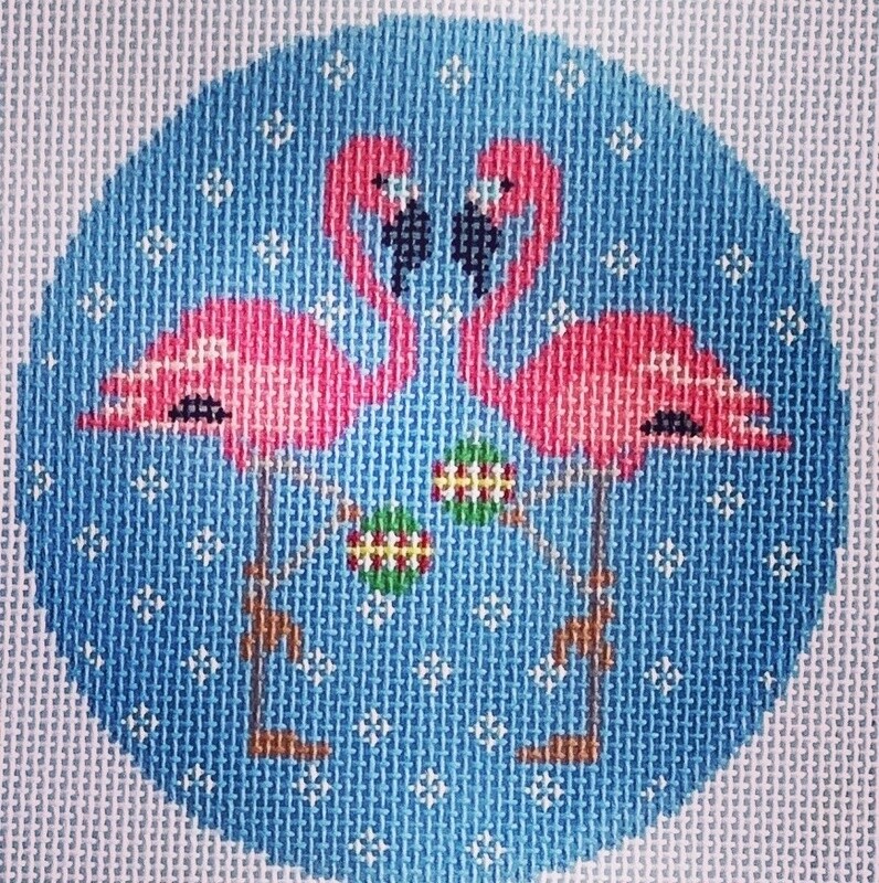 12 Days of Florida Christmas - 2 Flamingos