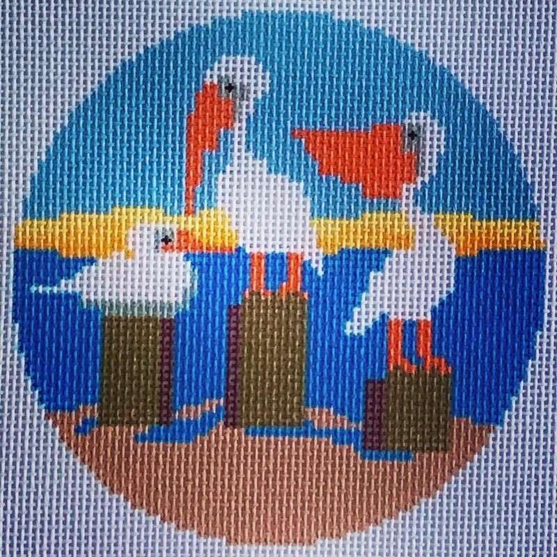 12 Days of Florida Christmas - 3 Pelicans