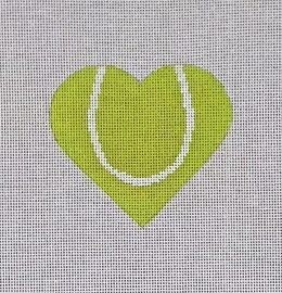 Tennis Ball Heart