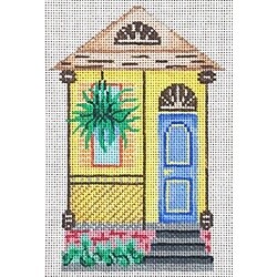 Yellow Shotgun House