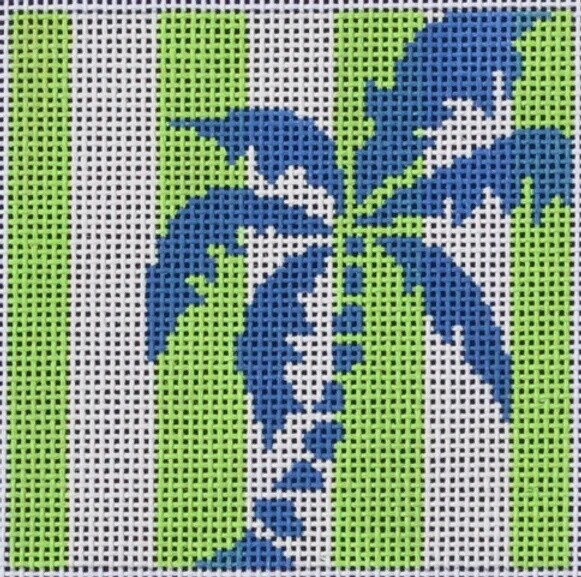 Palm Tree Stencil - Lime