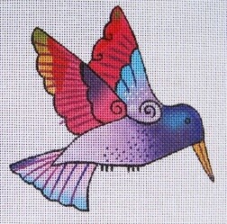Purple Hummingbird