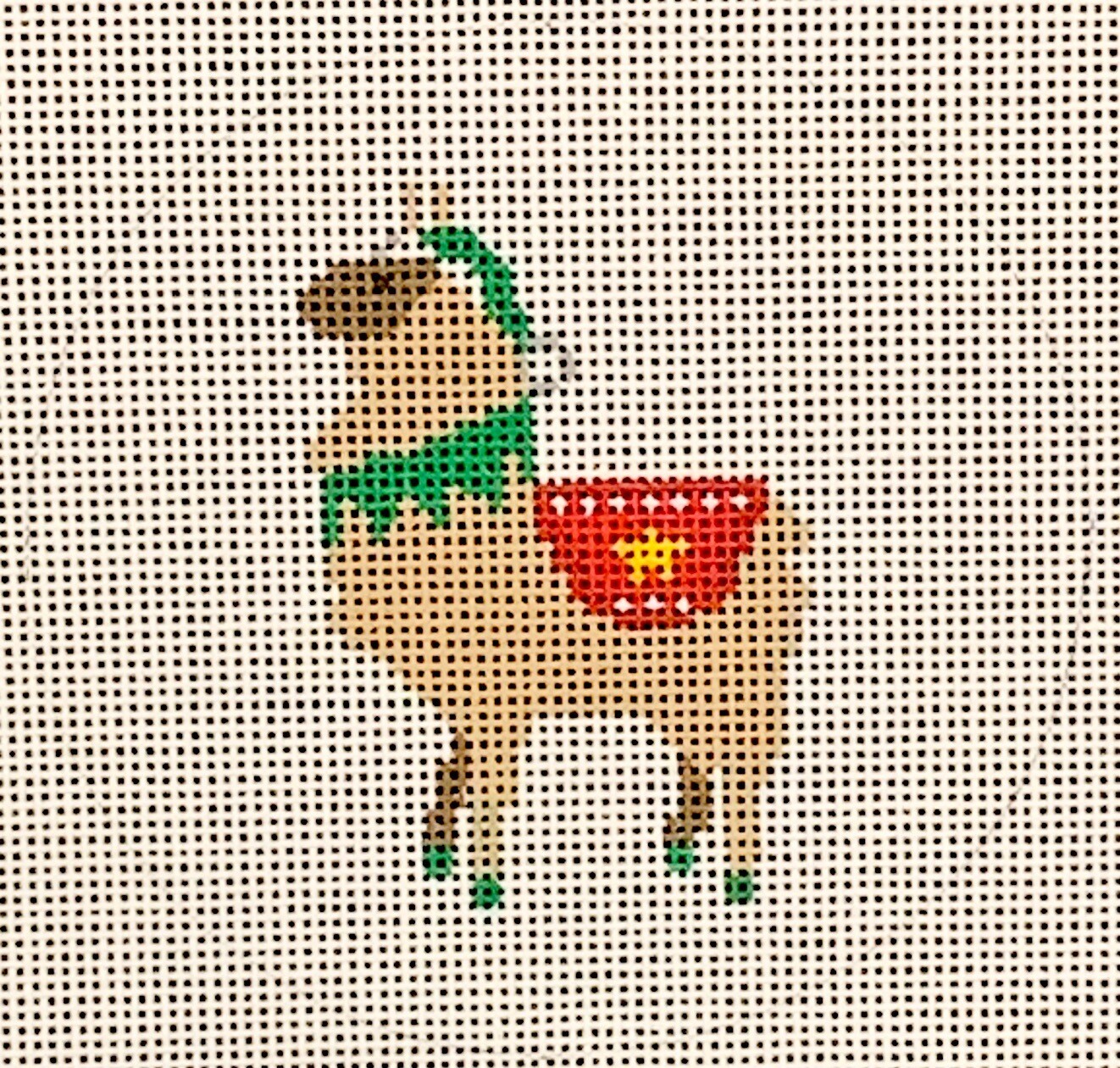 Llama With Blanket