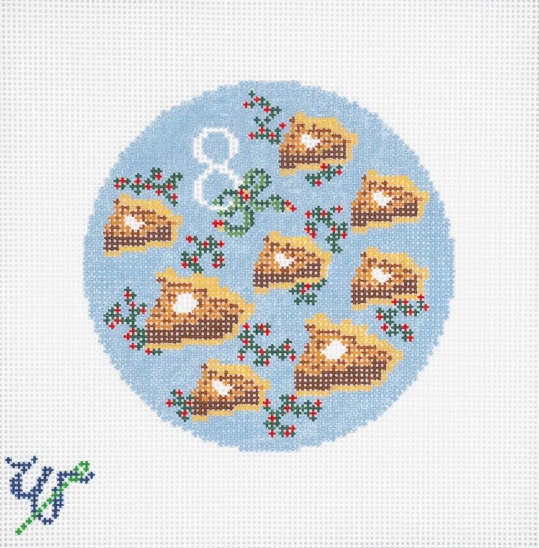 12 Days of Southern Christmas - 8 Pecan Pies Piping